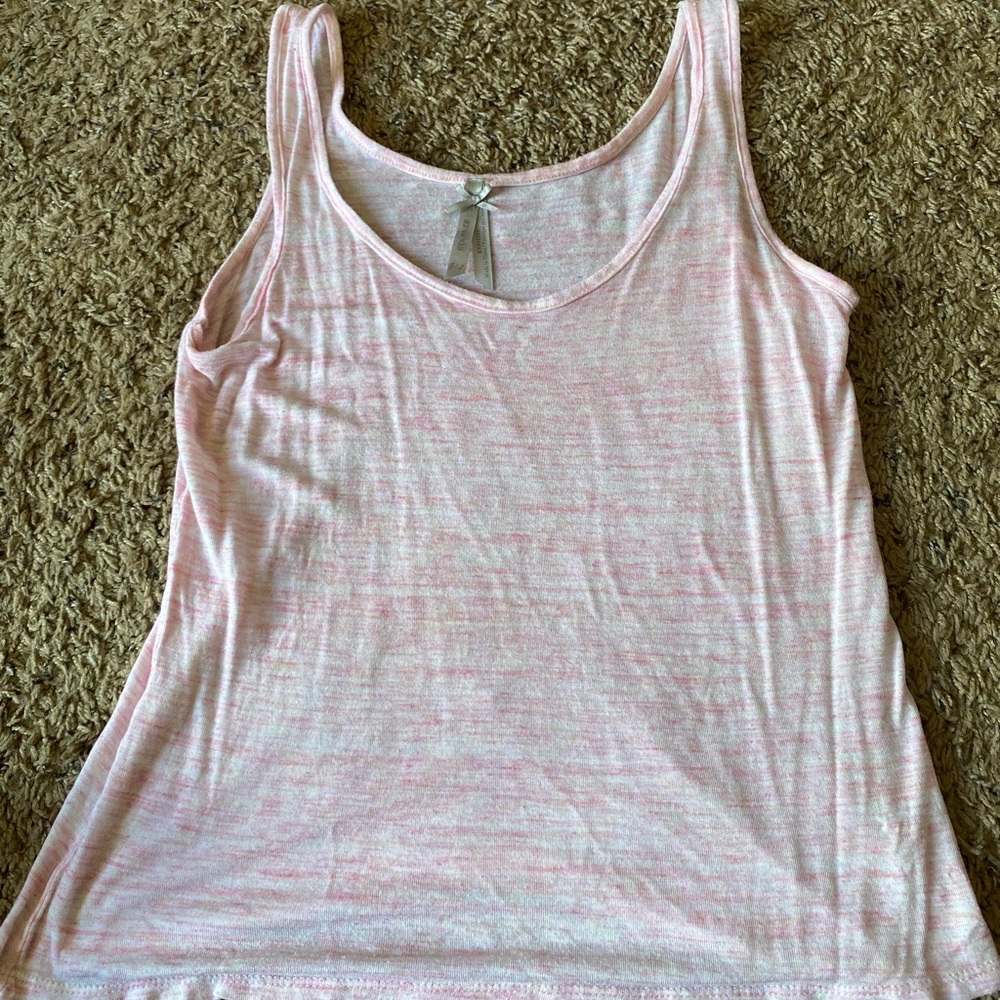 Pink panther pink & light pink tank top